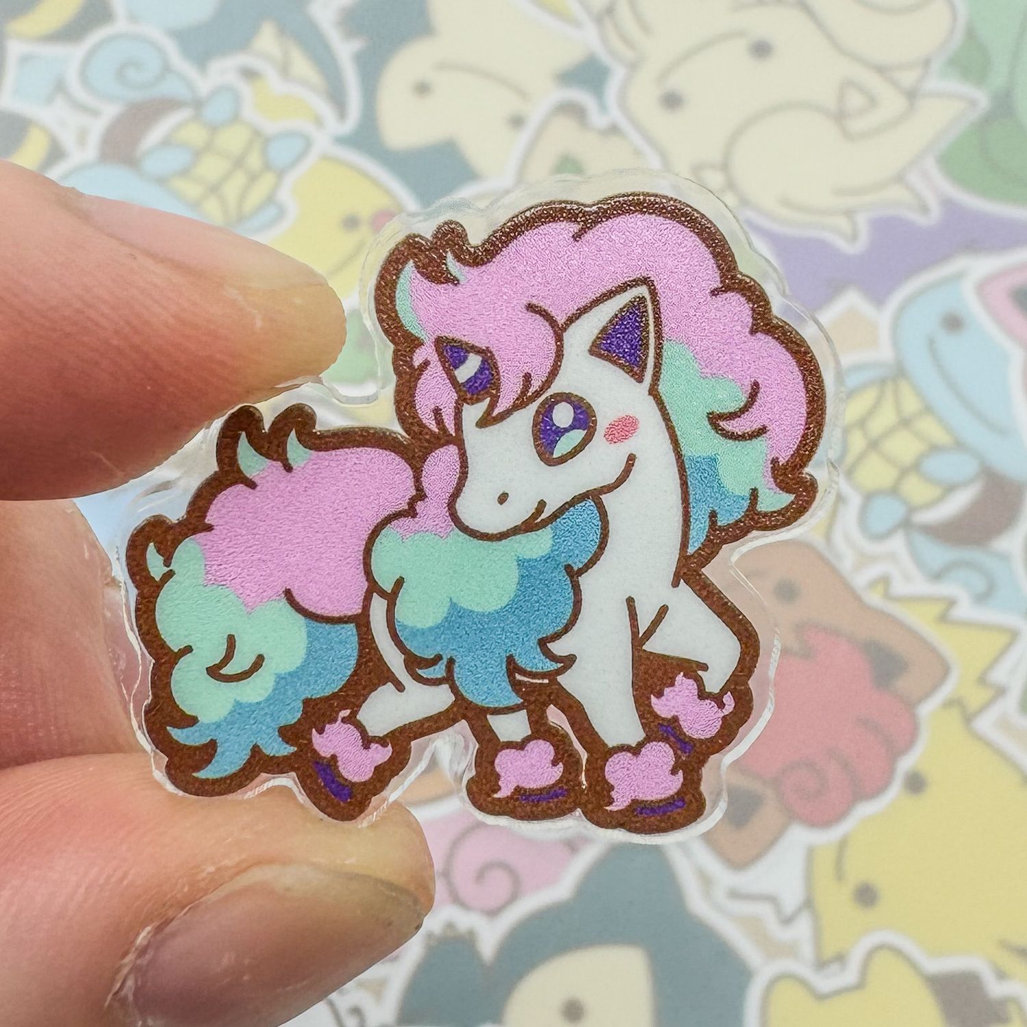 Galarian Ponyta Magnet