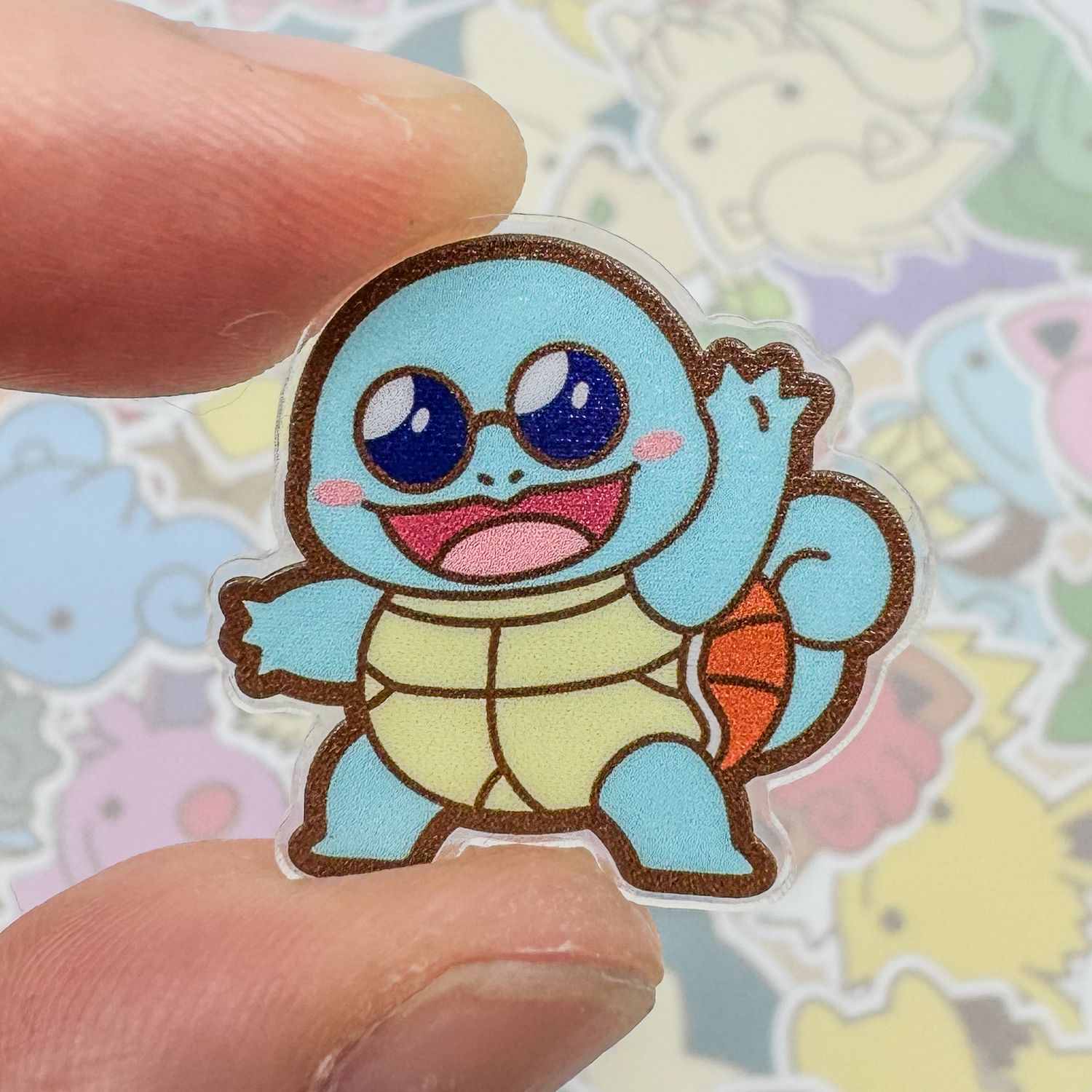 Squirtle Squad B Magnet