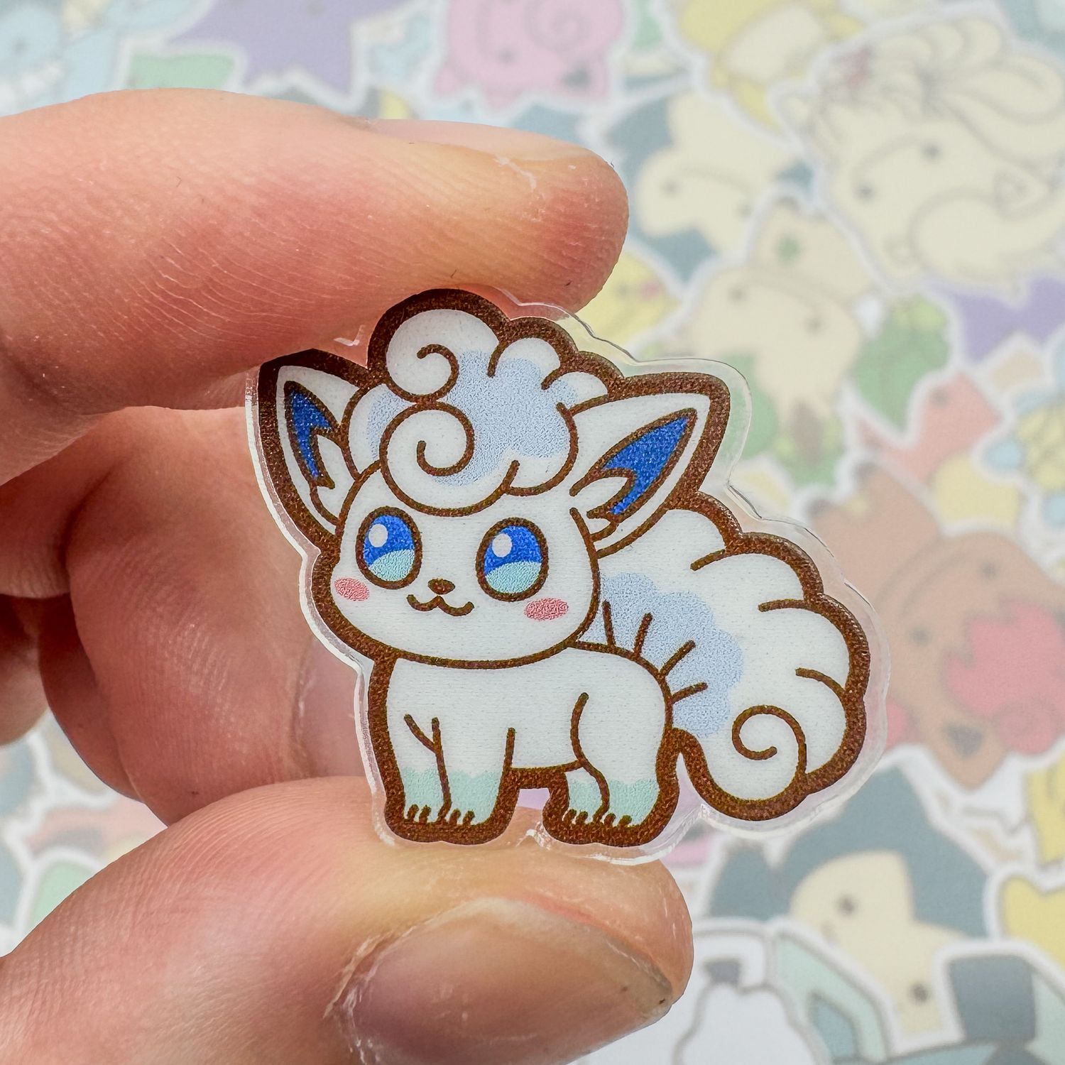 Alolan Vulpix A Magnet