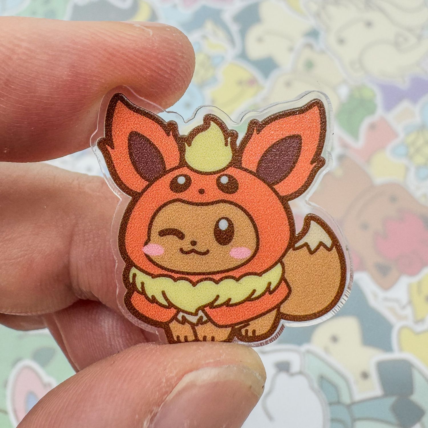 Hoodie Flareon Magnet