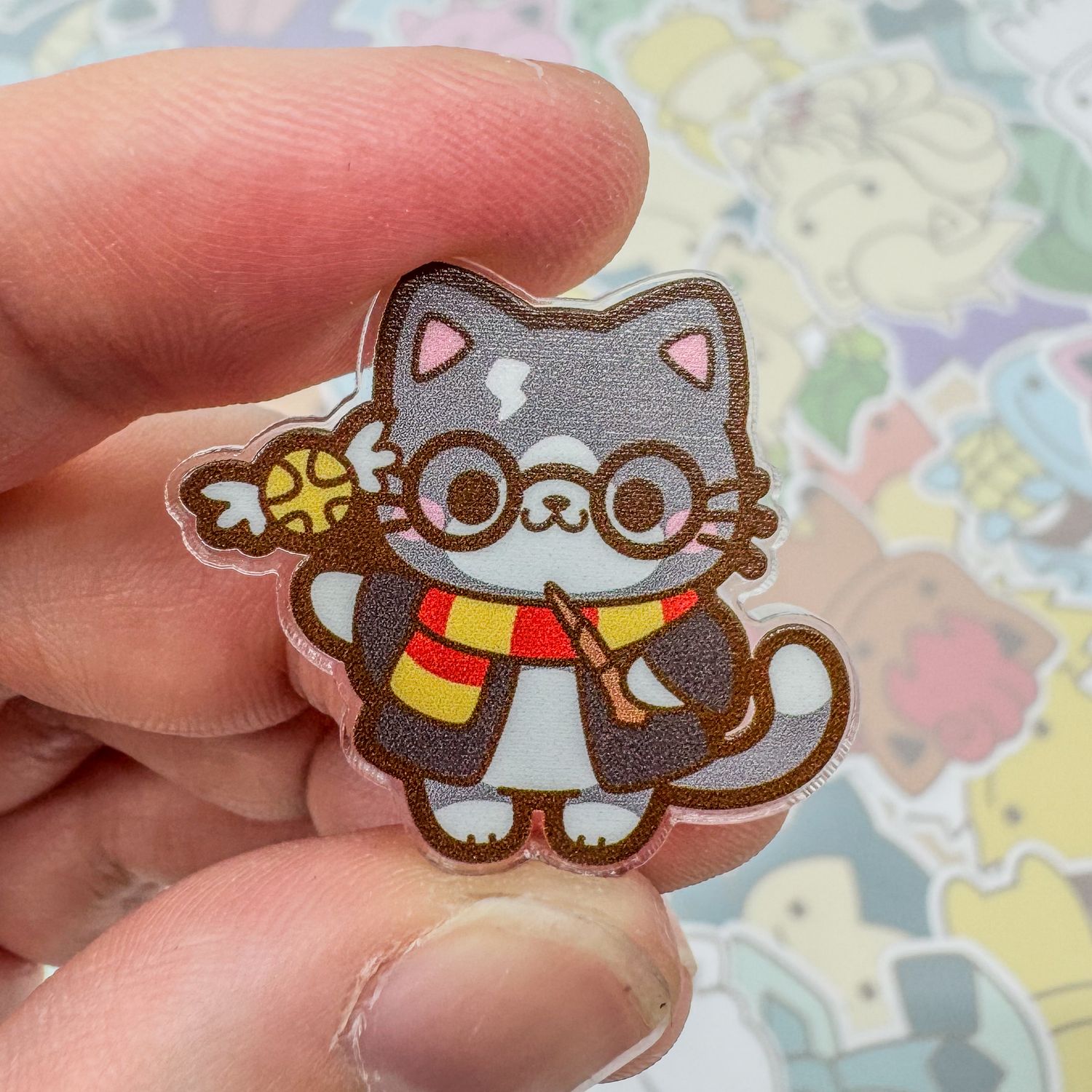 Cat Harry Potter Magnet
