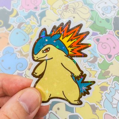Typhlosion Single Sticker