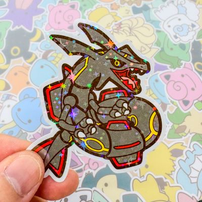 Rayquaza Shiny Single Sticker