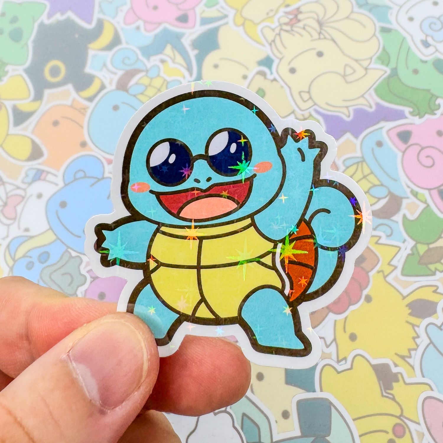 Squirtle Squad B Single Sticker
