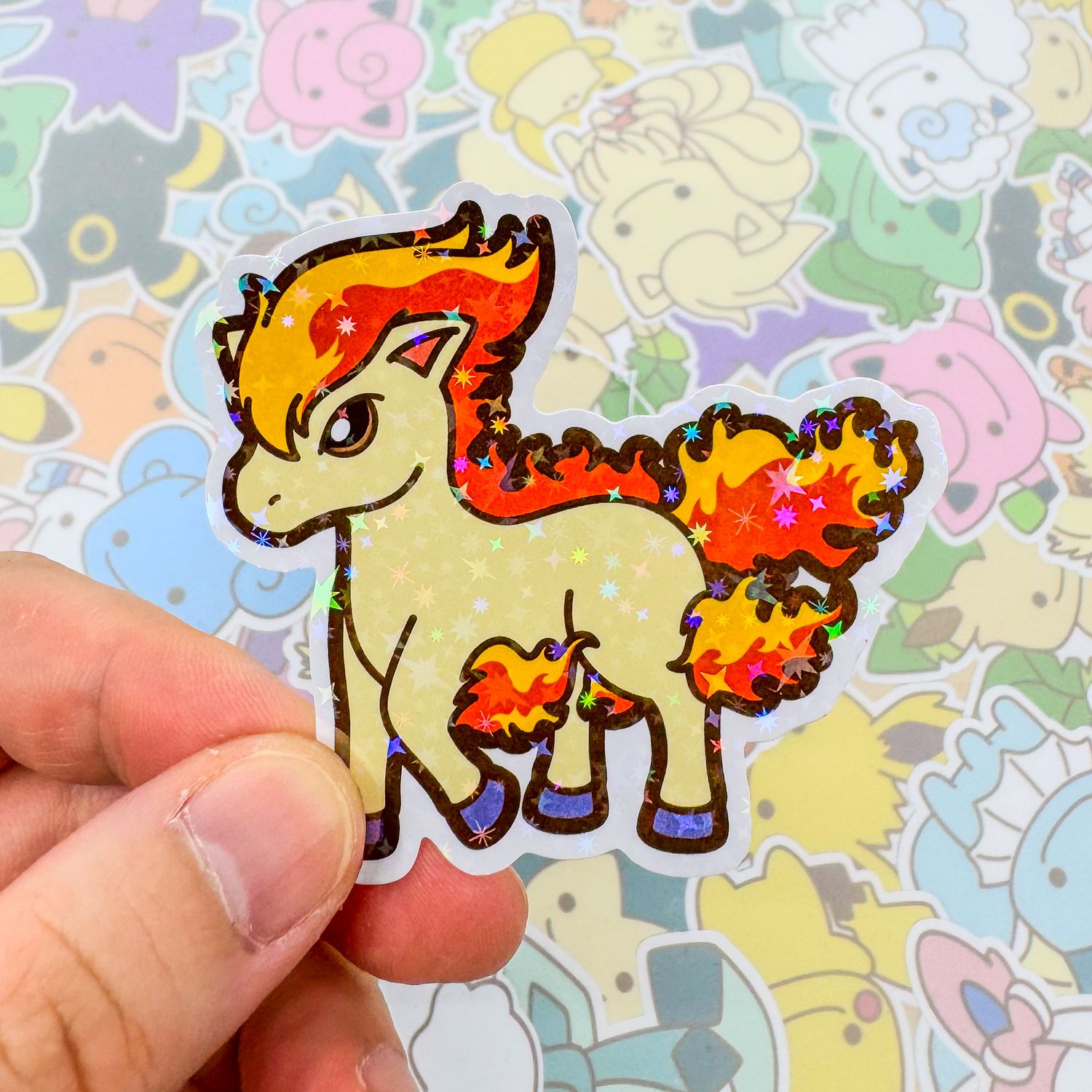 Ponyta Single Sticker