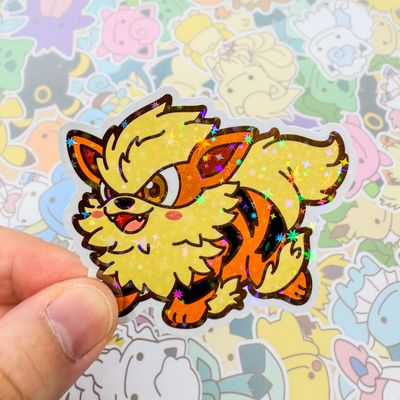 Arcanine Single Sticker