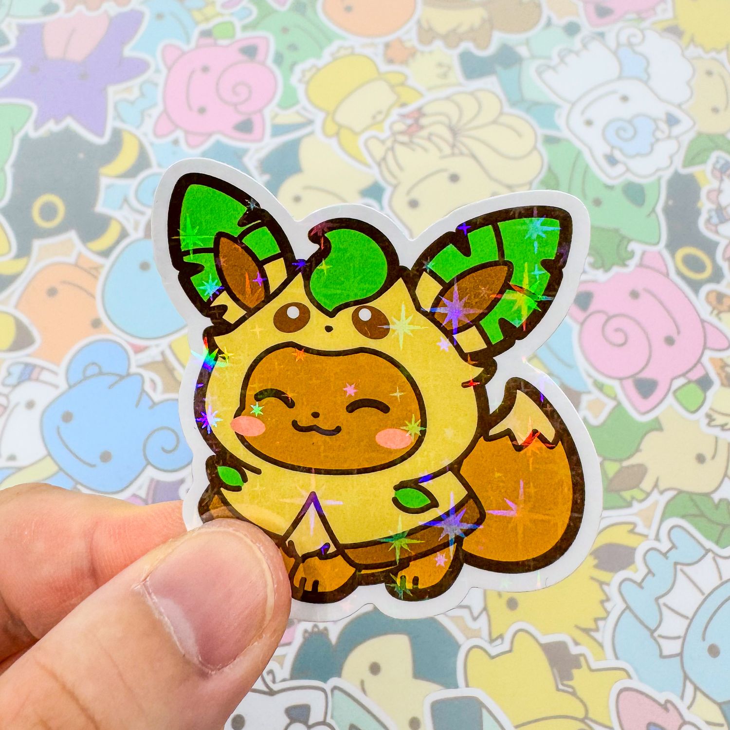 Hoodie Leafeon Sticker