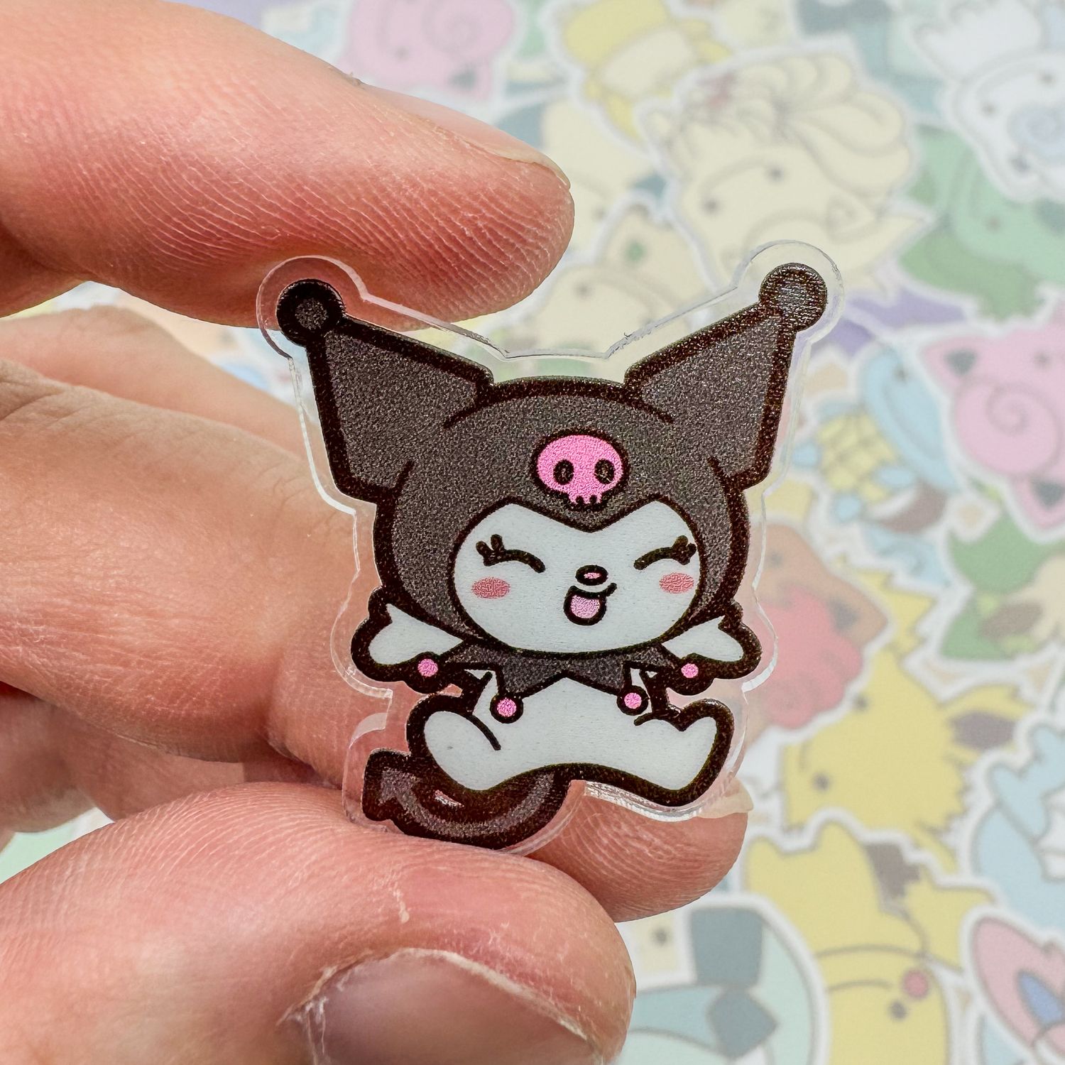 Kuromi B Magnet