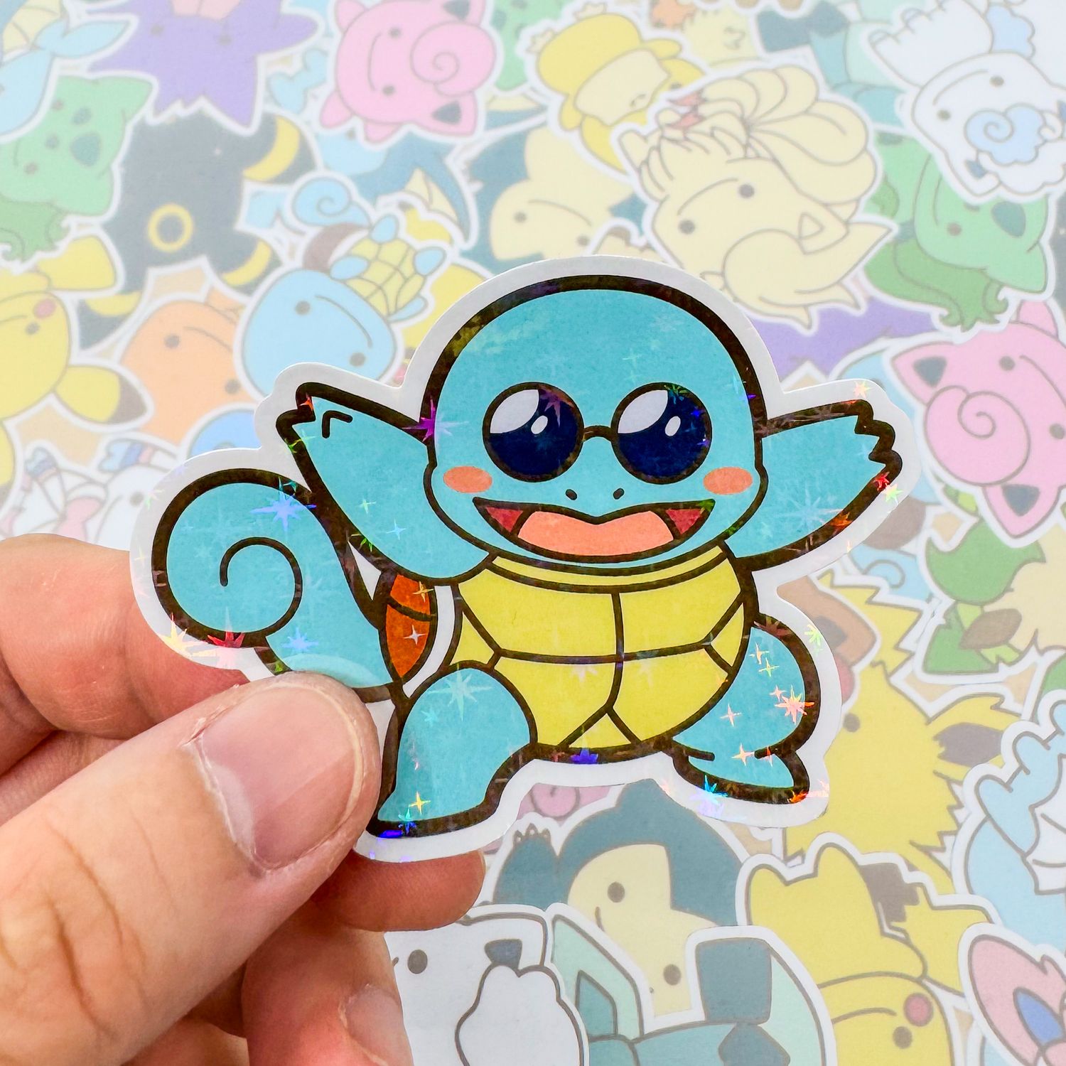 Squirtle Squad C Single Sticker