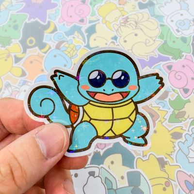 Squirtle Squad C Single Sticker
