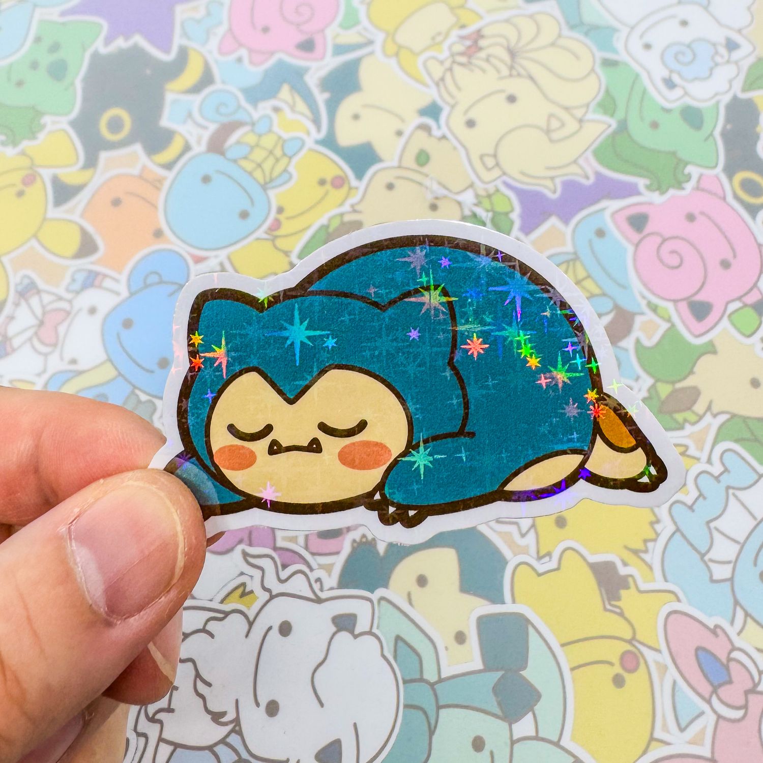 Snorlax B Single Sticker