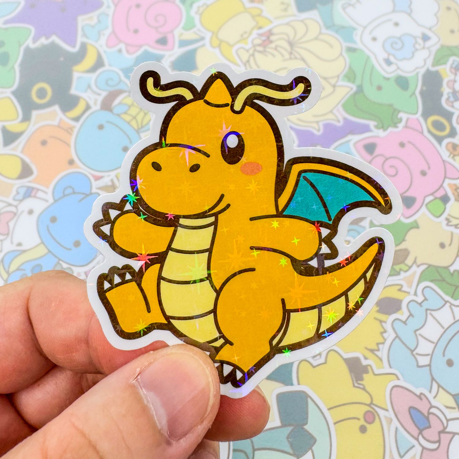 Dragonite B Single Sticker