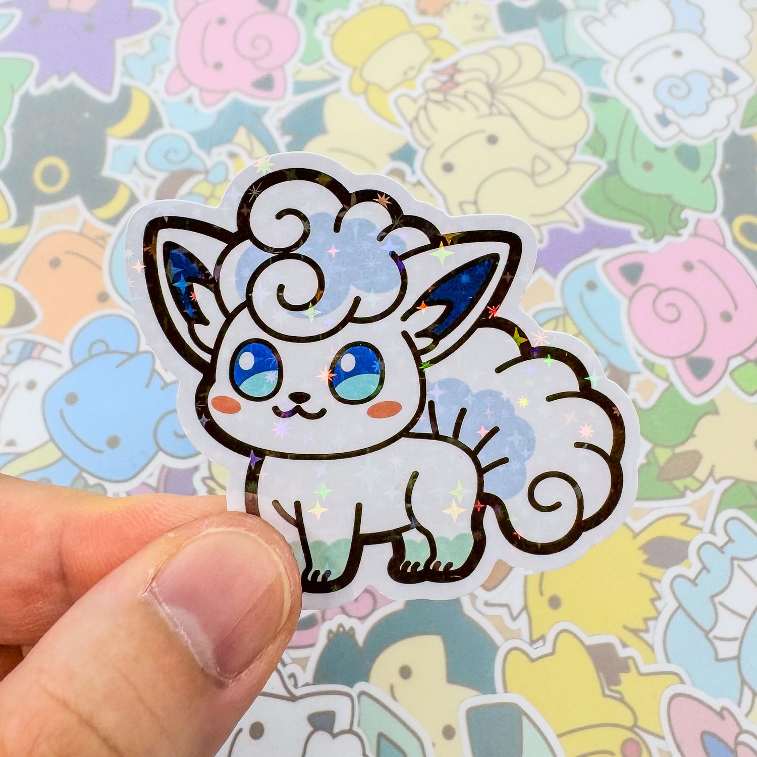 Alolan Vulpix Single Sticker