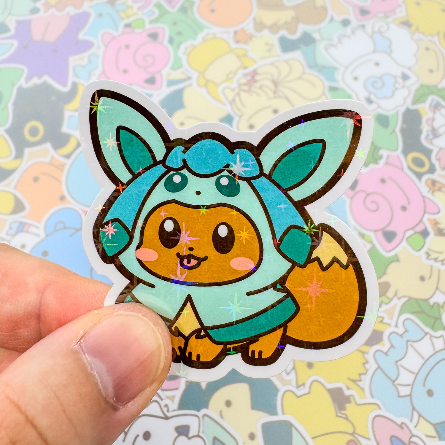 Hoodie Glaceon Sticker