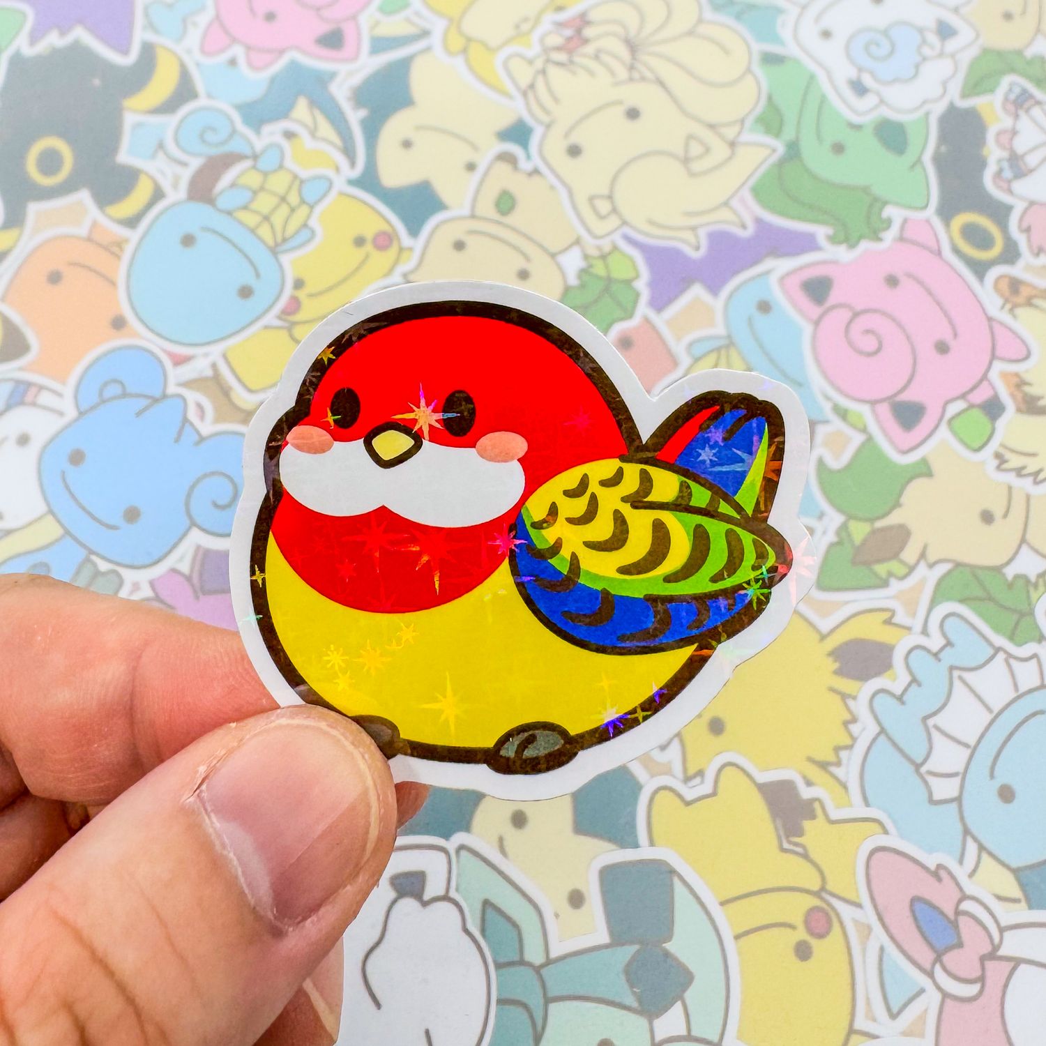 Rosella Single Sticker