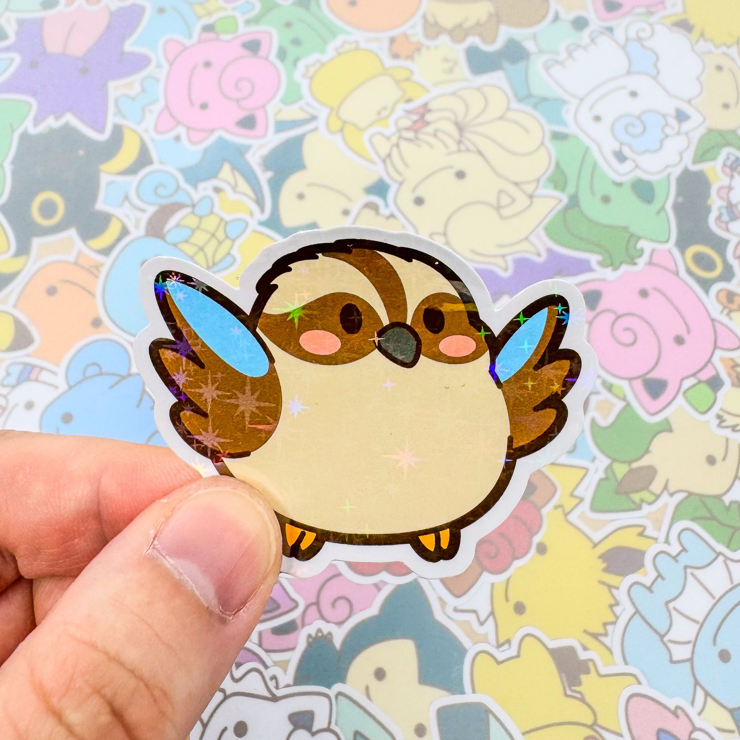 Kookaburra Single Sticker