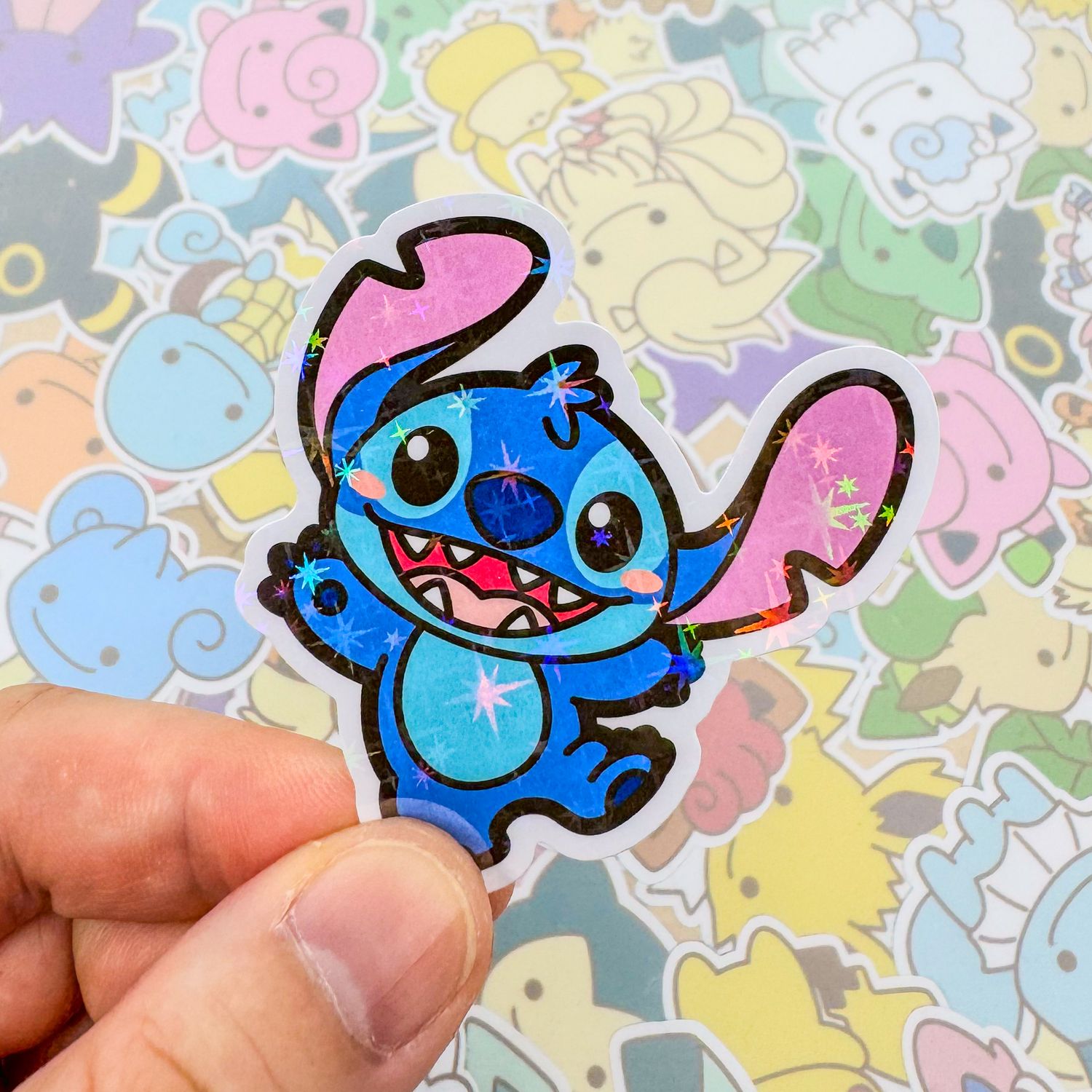 Stitch B Single Sticker