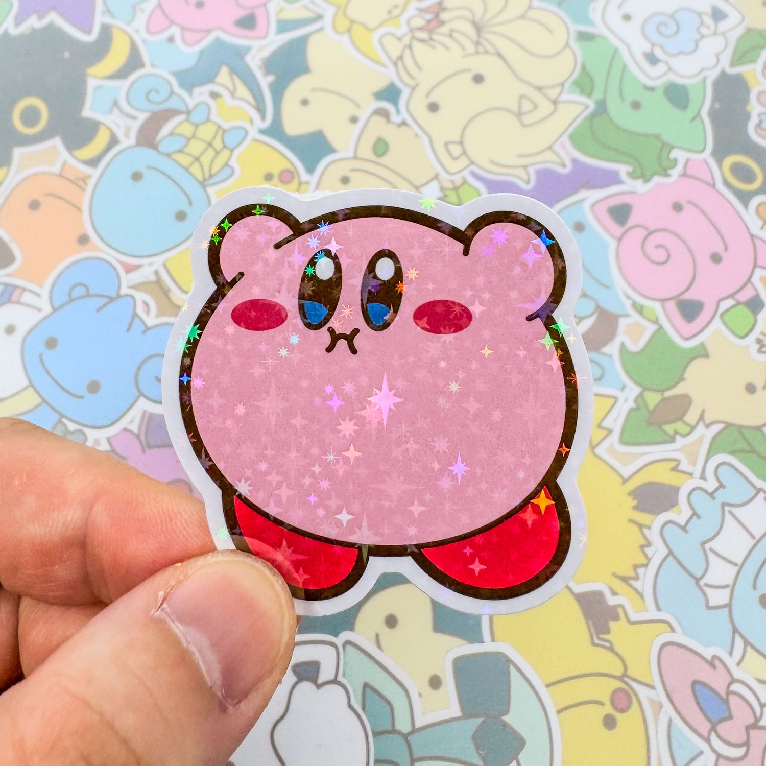 Kirby A Single Sticker