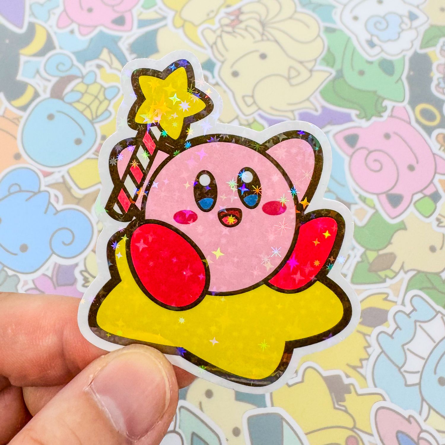 Kirby C Single Sticker