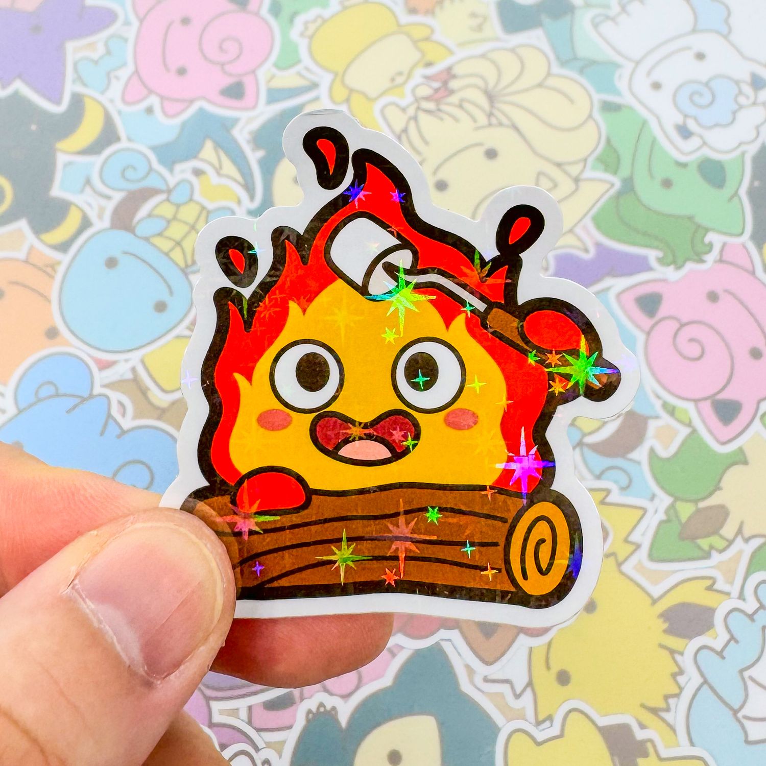 Calcifer C Single Sticker