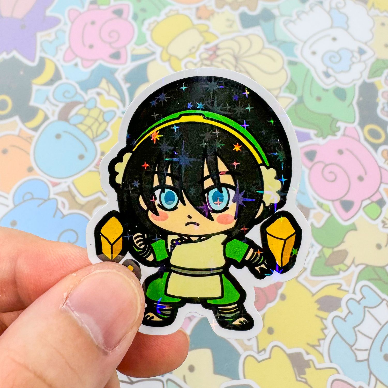 Toph Single Sticker