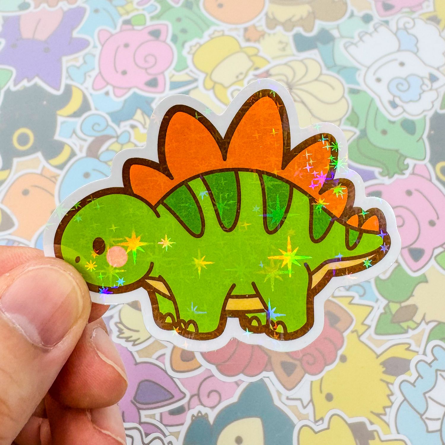 Stegasaurus Single Sticker