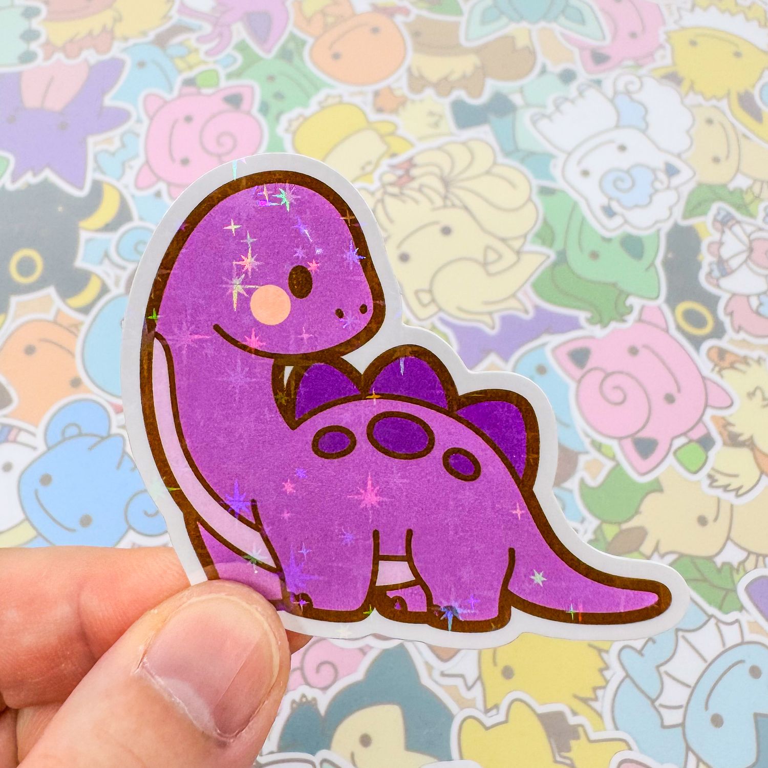 Brontasaurus Single Sticker