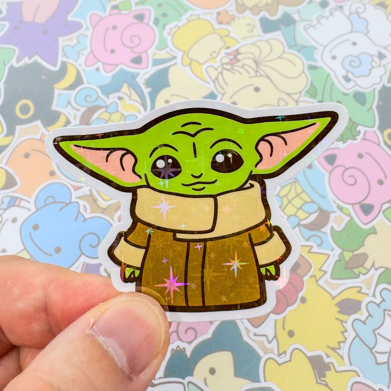 Grogu Single Sticker