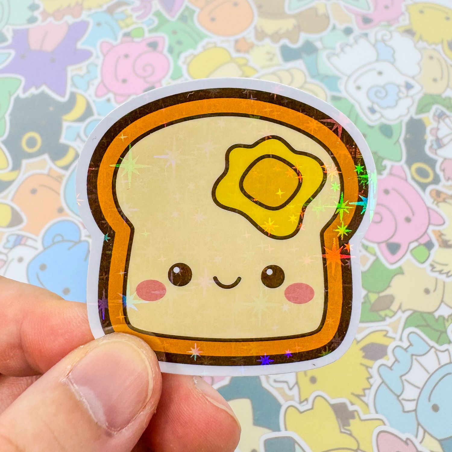 Toast Single Sticker
