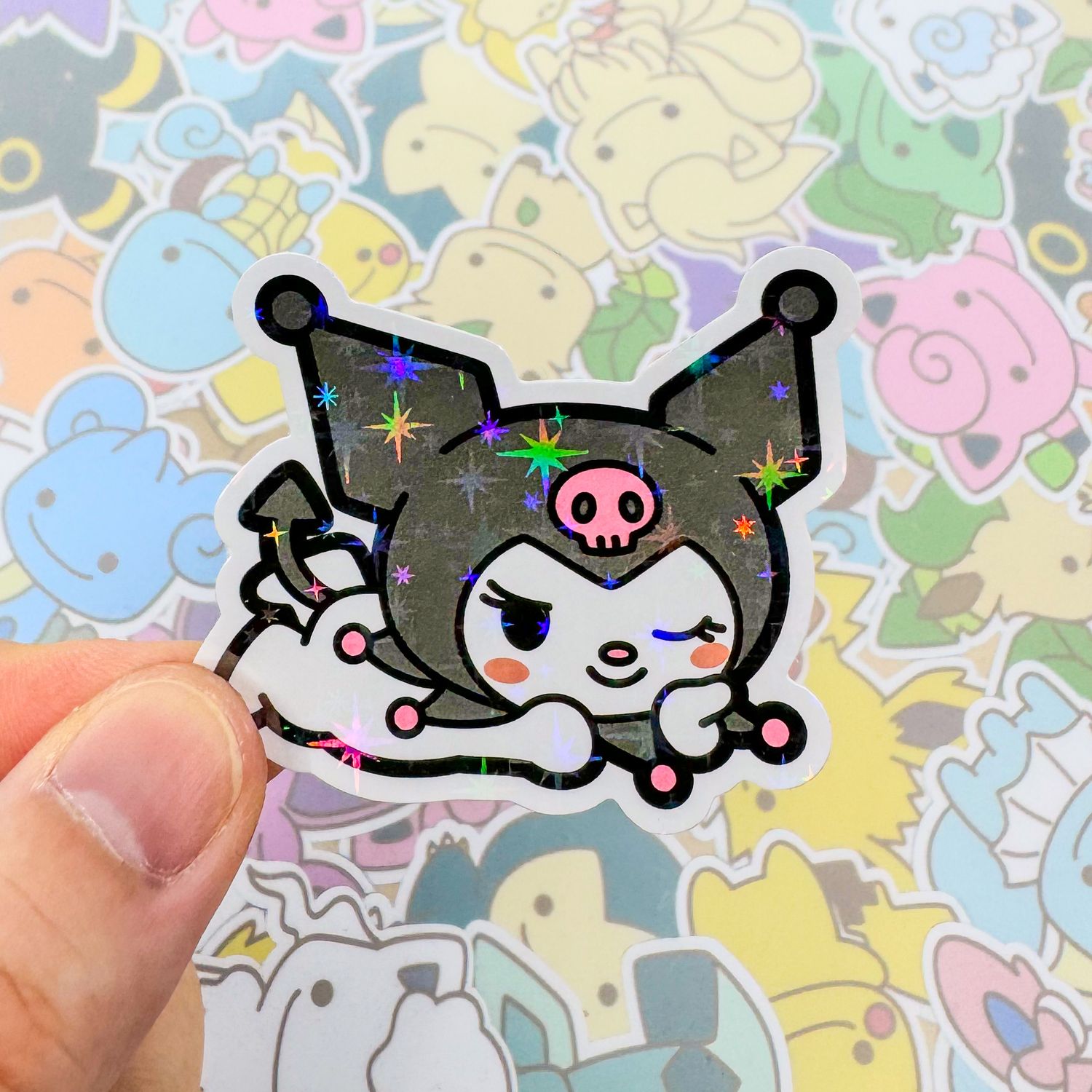 Kuromi B Single Sticker