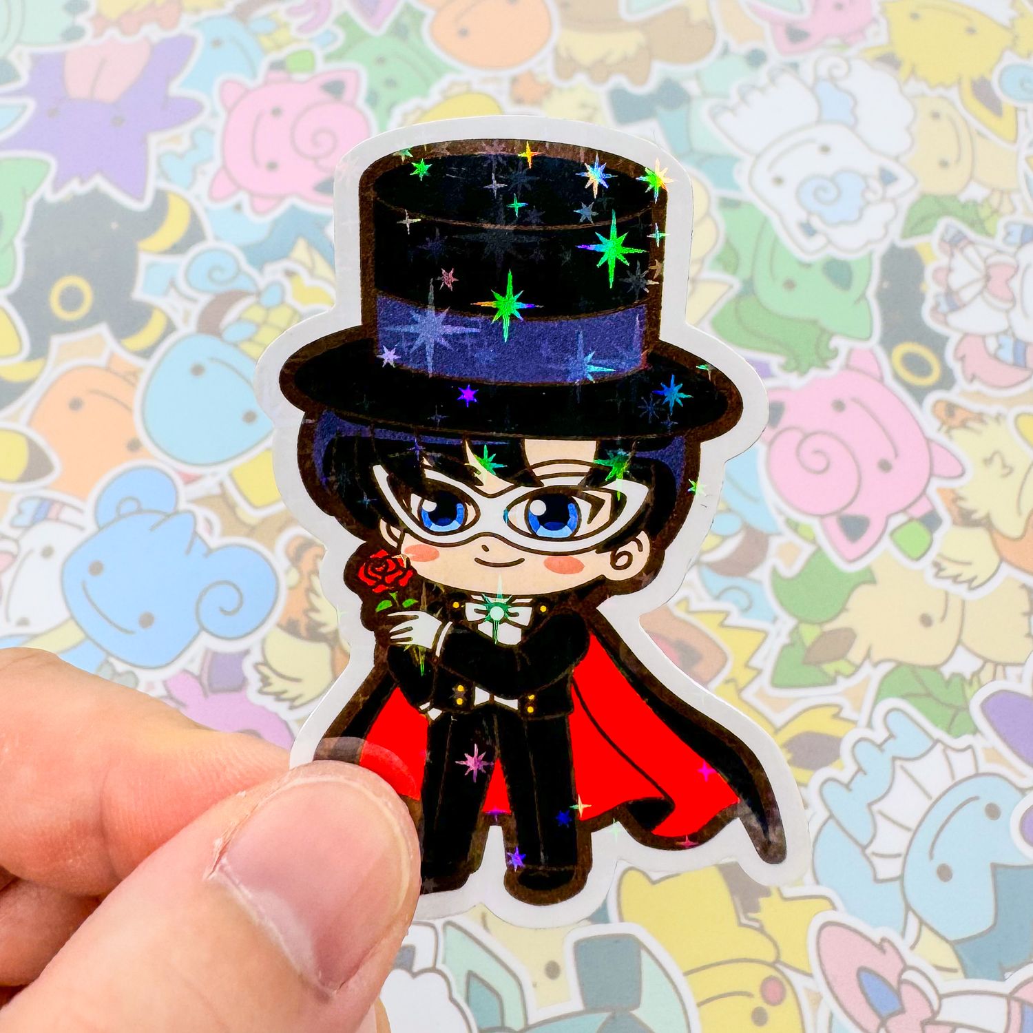Tuxedo Mask Single Sticker
