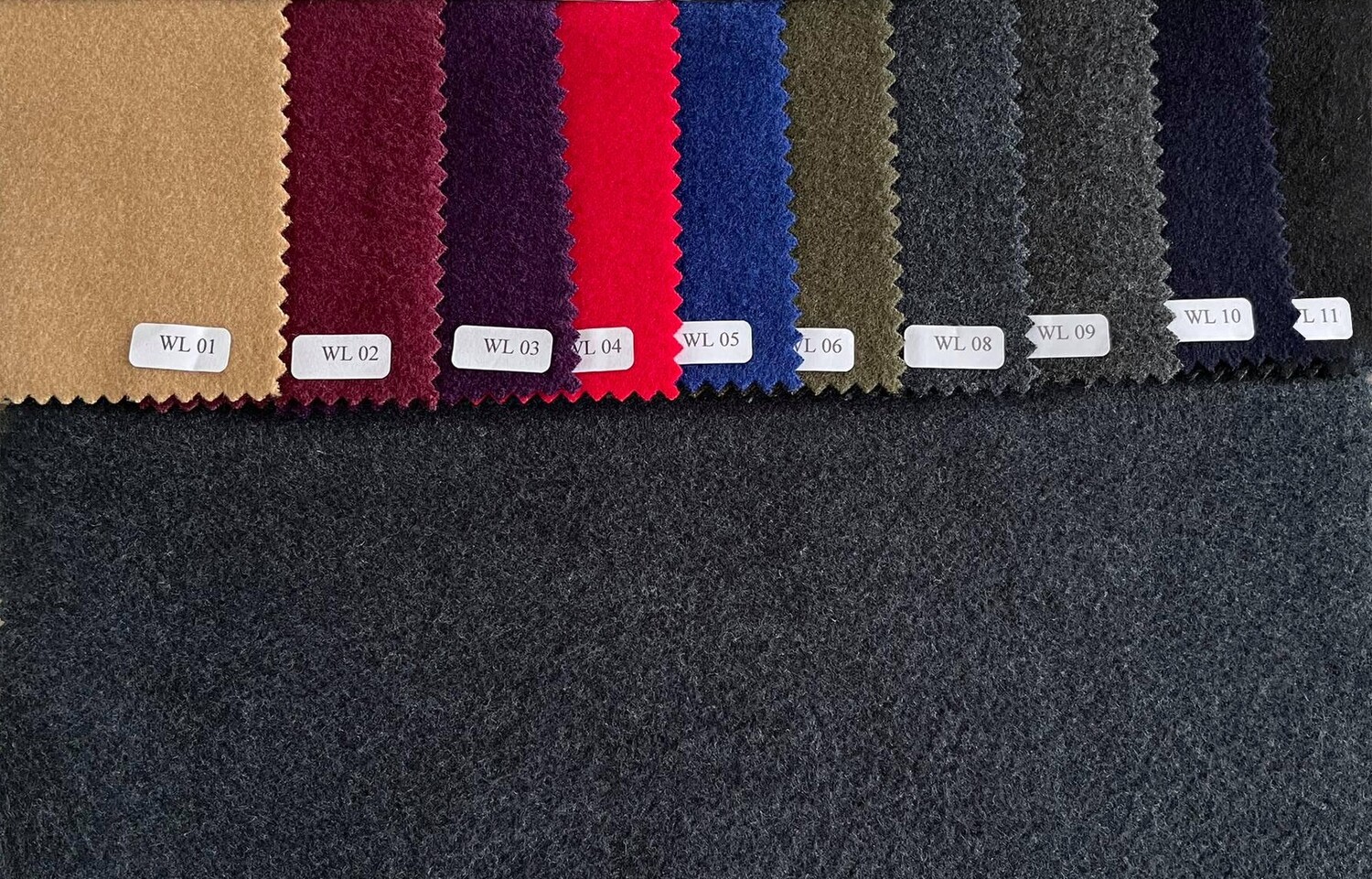 Bespoke 100% Wool Plain Color Winter Coat