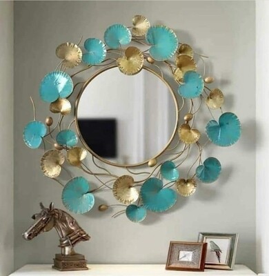 Lotus leaf Blue Gold