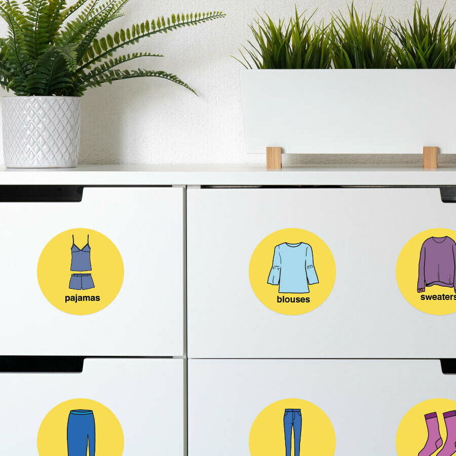 Spanish version Female Clothing + Kitchen + Bath