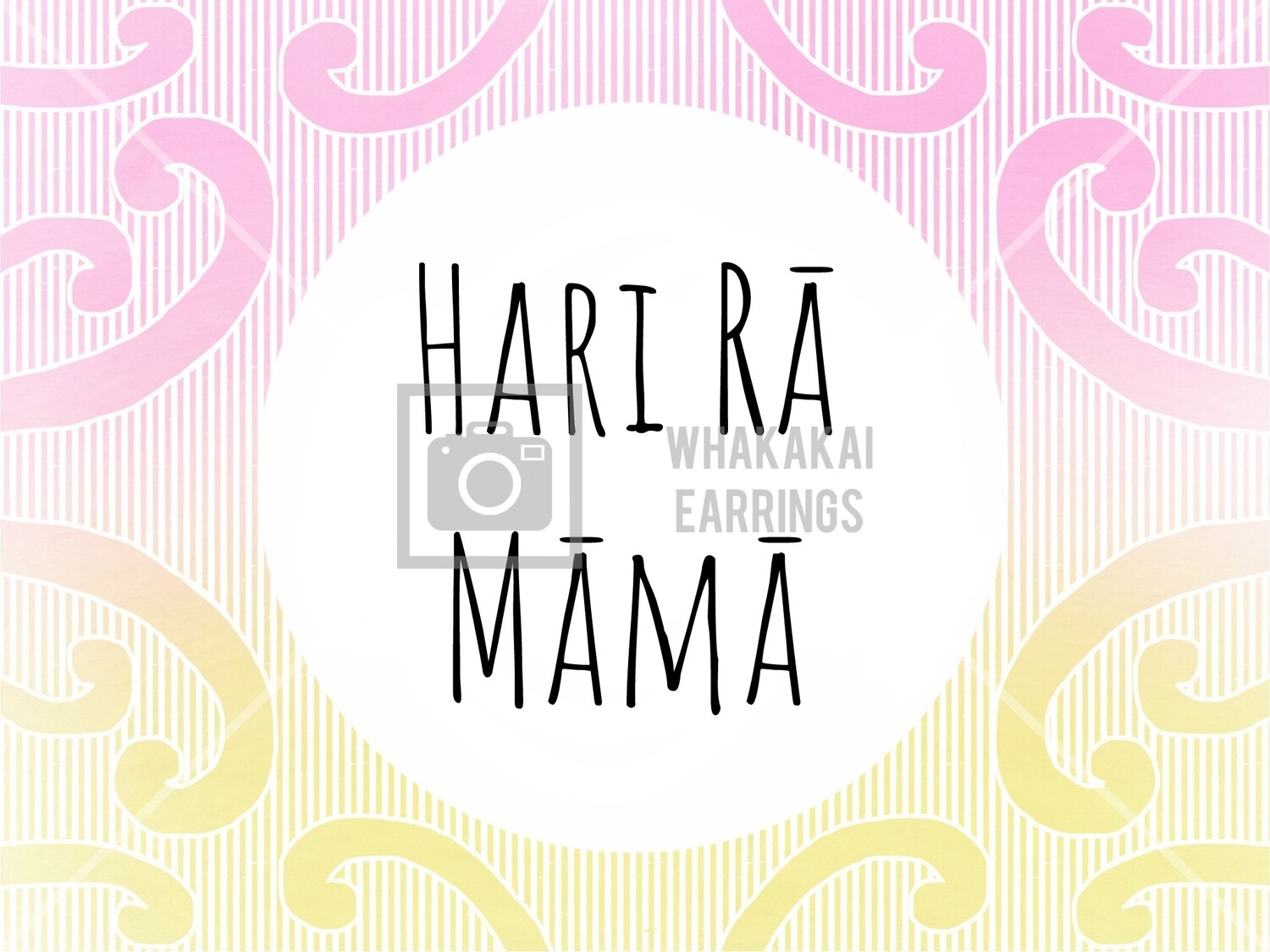 Hari Rā Māmā Kāri/Happy Mothers Day Card