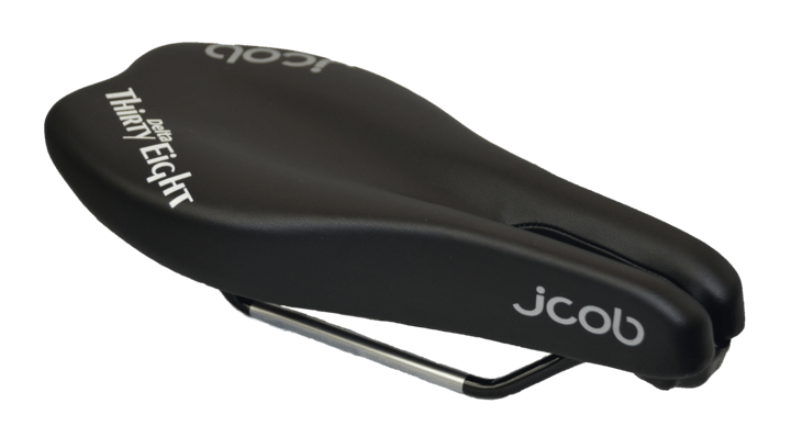 JCOB Delta 38 saddle - black/silver
