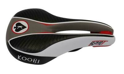 Koobi 232T triathlon saddle - steel or cromoly rails