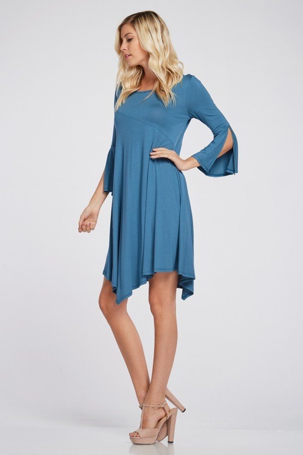 Made for you Bell Sleeve Dress