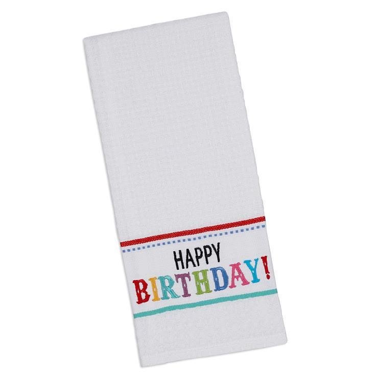 Happy Birthday Dish Towel Happy Birthday Dish Towel