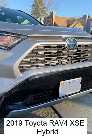 Sly Bracket fits Toyota models with horizontal slats lower grille.