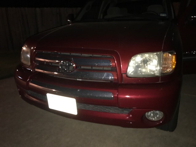 Sly Bracket for Toyota models with mesh-style lower grille.