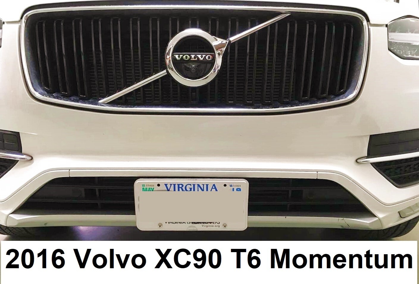 Sly Bracket fits Volvo models with horizontal or vertical slats lower grille.