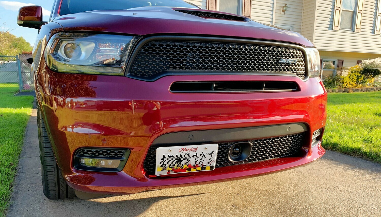 Sly Bracket for Dodge models with mesh-style lower grille.