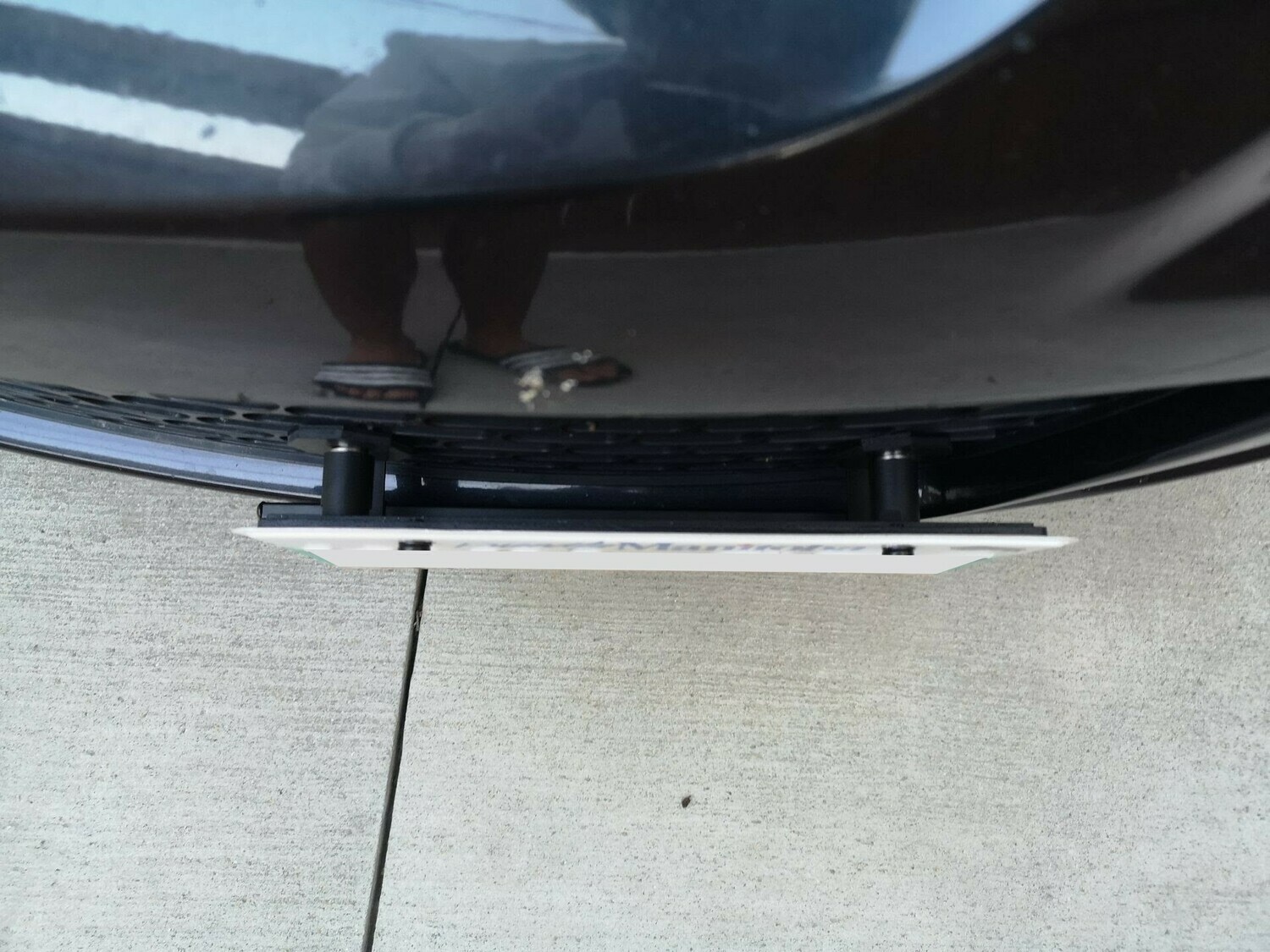 Sly Bracket fits Mazda models with mesh-style lower grille.