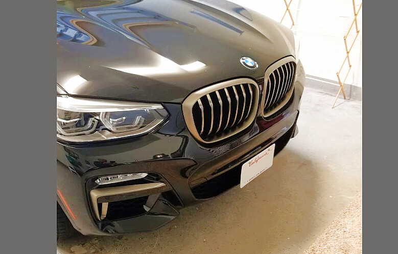 SLY BRACKET FOR BMW MODELS WITH MESH STYLE LOWER GRILLE