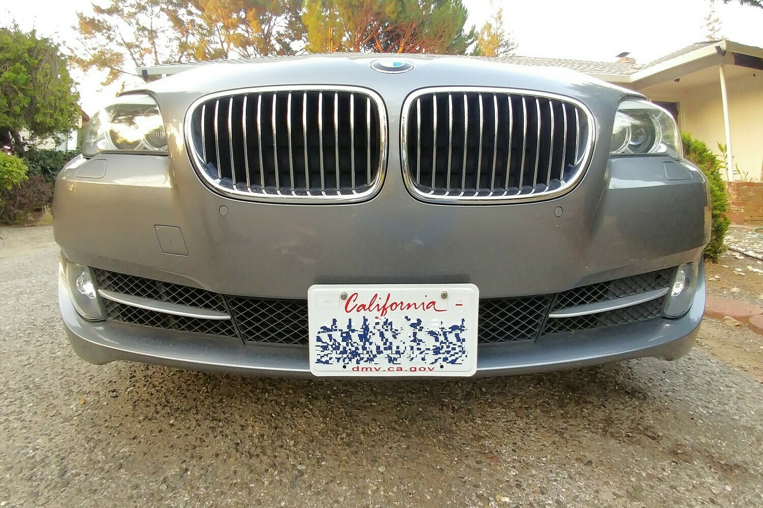 Sly Bracket for BMW models with mesh-style grille.