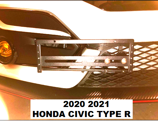 Sly Bracket for Honda models with mesh-style lower grille.