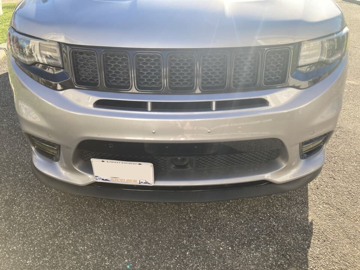 Sly Bracket for Jeep models with mesh-style lower grille.