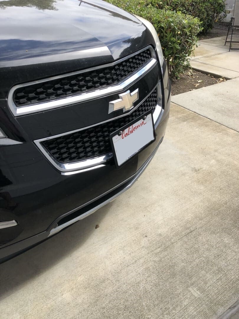 Sly Bracket for Chevrolet models with mesh-style lower grille.