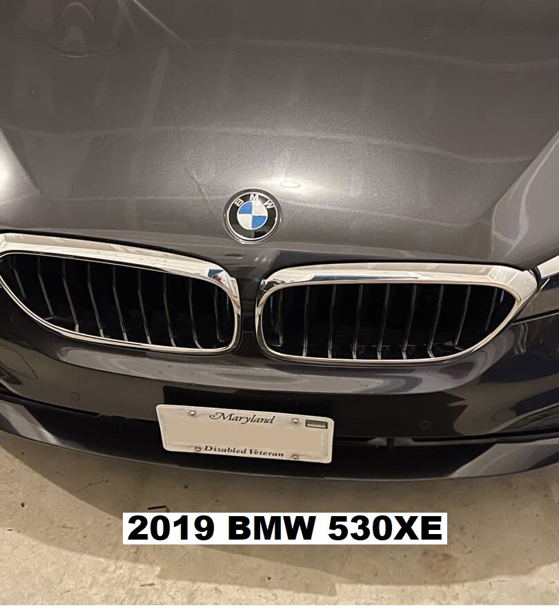 Sly Bracket fits BMW models with horizontal or vertical slats lower grille